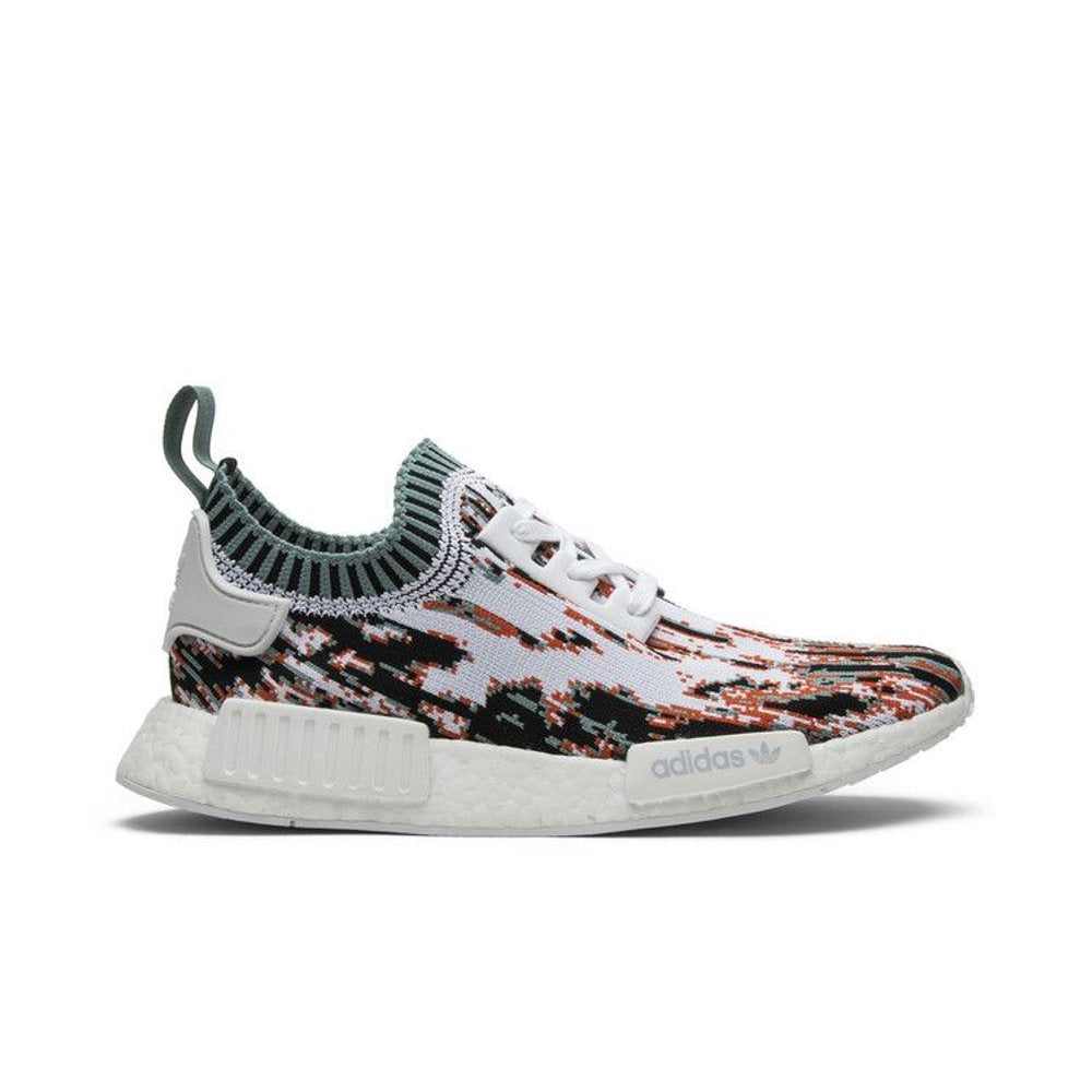 adidas NMD R1 Sneakersnstuff Datamosh Collegiate Orange – boční pohled | Purekickz
