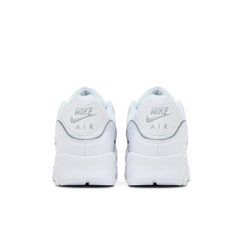 Nike Air Max 90 Premium White Metallic Silver Reflective – podrážka | Purekickz
