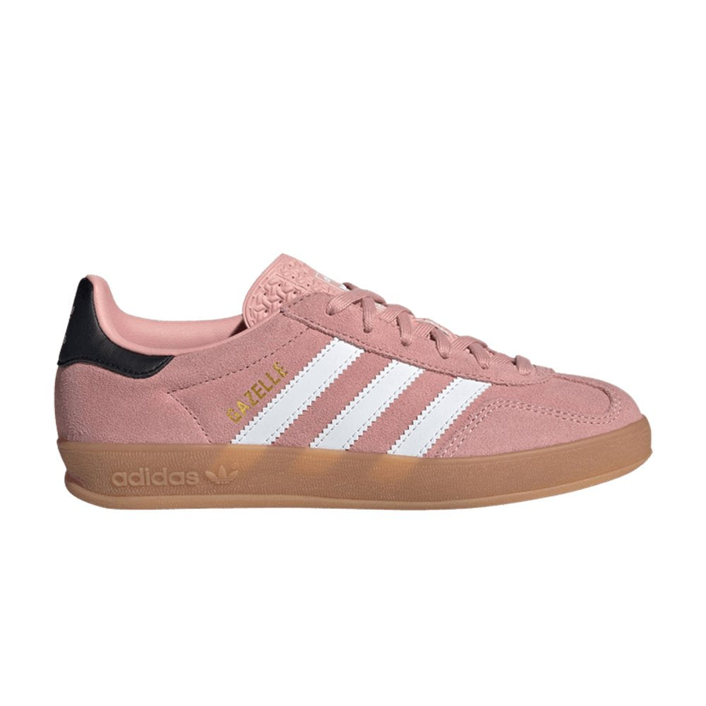 adidas Gazelle Indoor Wonder Mauve Cloud White Core Black (GS) – hlavní pohled | Purekickz