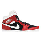 Jordan 1 Mid Gym Red Black (W) – detail | Purekickz