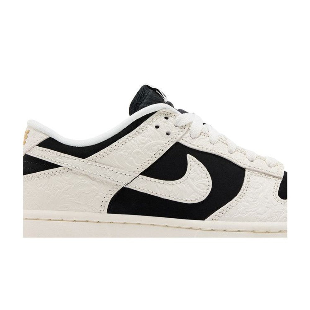 Nike Dunk Low Embossed Black Sail (W) – detail | Purekickz