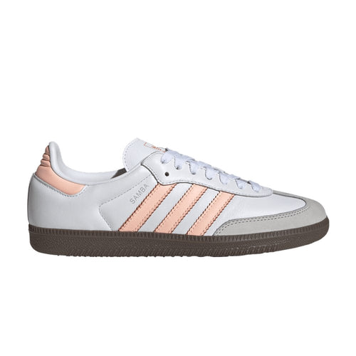 adidas Samba OG Cloud White Clear Orange Semi Coral (W) – hlavní pohled | Purekickz