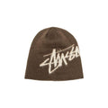 Stussy Brushed Out Stock Skullcap Brown – hlavní pohled | Purekickz