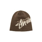 Stussy Brushed Out Stock Skullcap Brown – hlavní pohled | Purekickz
