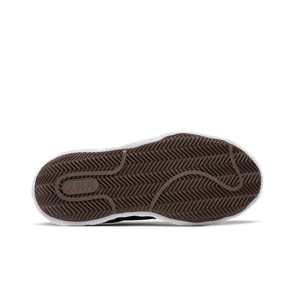 Maison Mihara Yasuhiro Blakey OG Sole Canvas Low Black White – zadní pohled | Purekickz