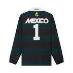 adidas x Willy Chavarria WC Portero Rugby Longsleeve Black – boční pohled | Purekickz