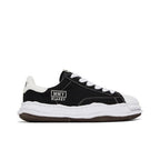 Maison Mihara Yasuhiro Blakey OG Sole Canvas Low Black White – boční pohled | Purekickz