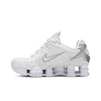 Nike Shox TL White Metallic Silver – hlavní pohled | Purekickz