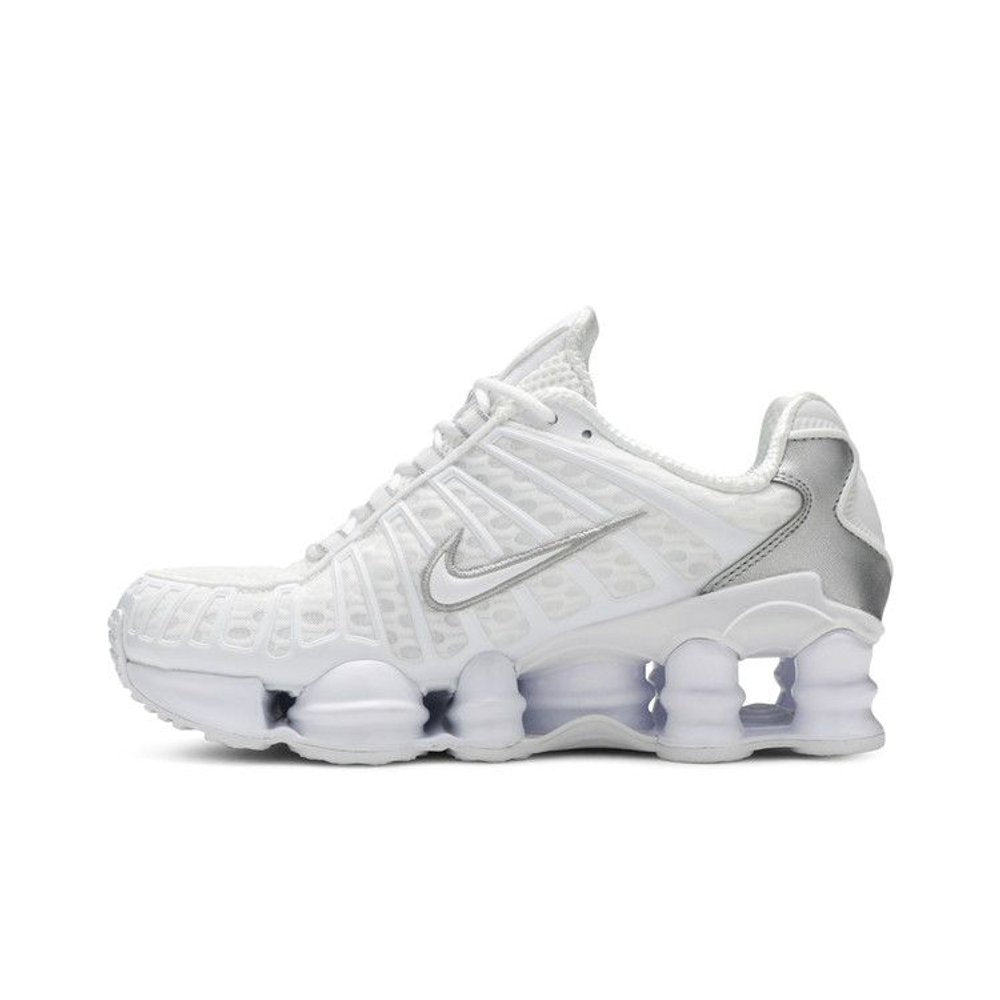 Nike Shox TL White Metallic Silver – hlavní pohled | Purekickz