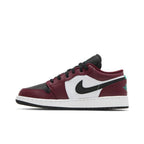Jordan 1 Low SE Dark Beetroot Roma Green (GS) – hlavní pohled | Purekickz