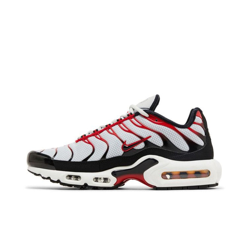 Nike Air Max Plus Pure Platinum Black University Red