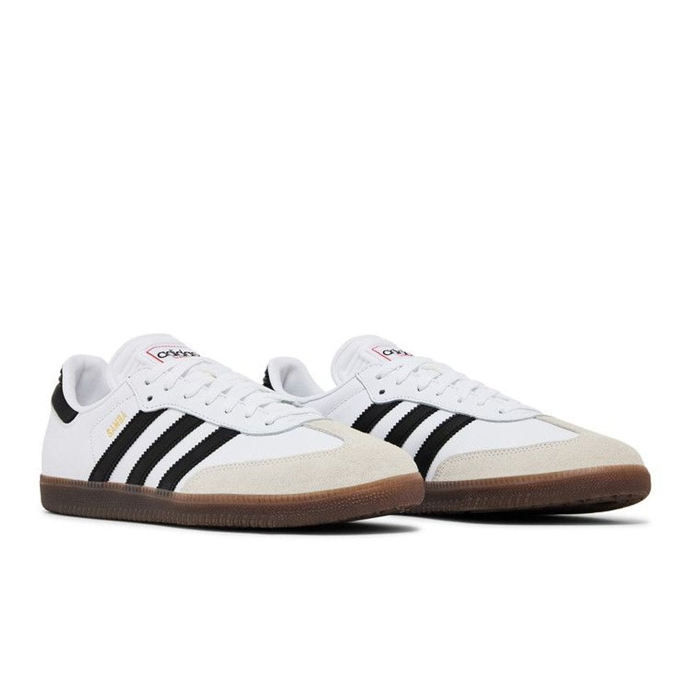 adidas Samba Indoor Cloud White Core Black Vivid Red – lifestyle foto | Purekickz