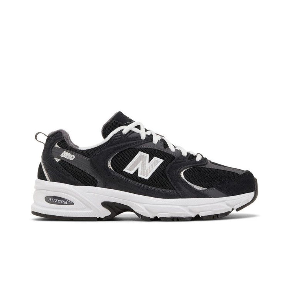 New Balance 530 Classic Black Grey – boční pohled | Purekickz