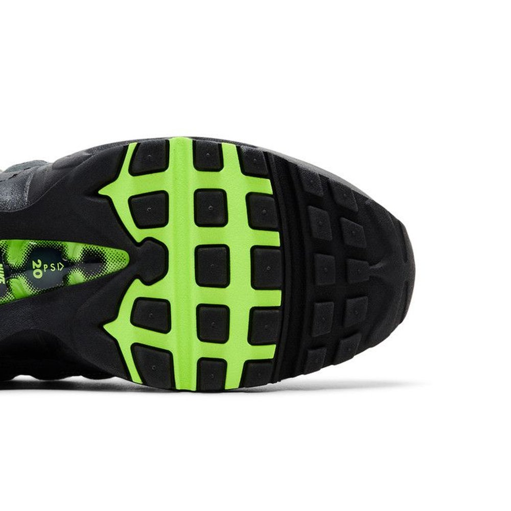 Nike Air Max 95 Big Bubble Neon (2026) (W) – pohled shora | Purekickz