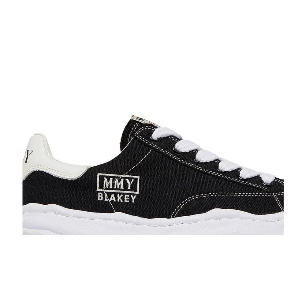 Maison Mihara Yasuhiro Blakey OG Sole Canvas Low Black White – detail | Purekickz