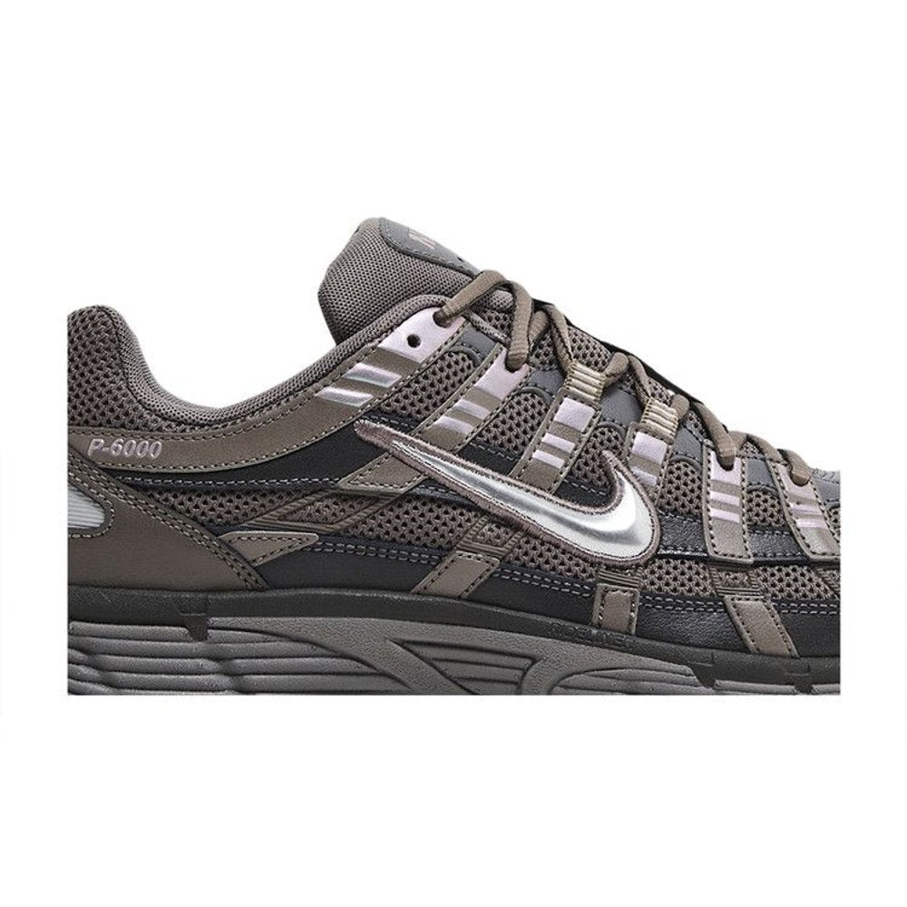 Nike P-6000 Cave Stone Medium Ash Flat Pewter Metallic Silver