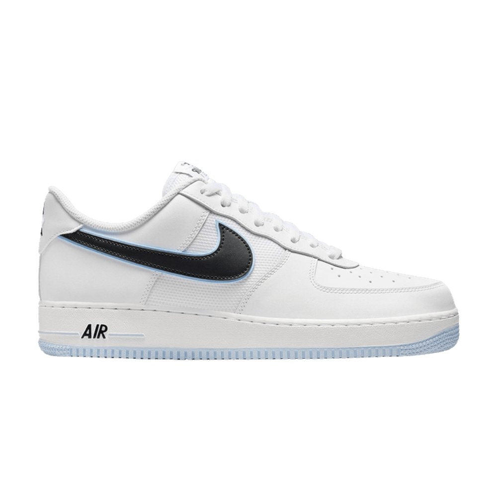 Nike Air Force 1 Low '07 White Black Hydrogen Blue – hlavní pohled | Purekickz