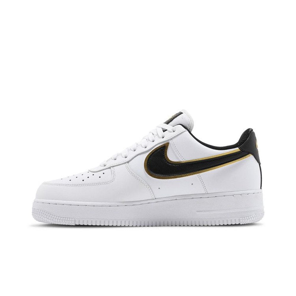 Nike Air Force 1 Low '07 LV8 Double Swoosh White Metallic Gold