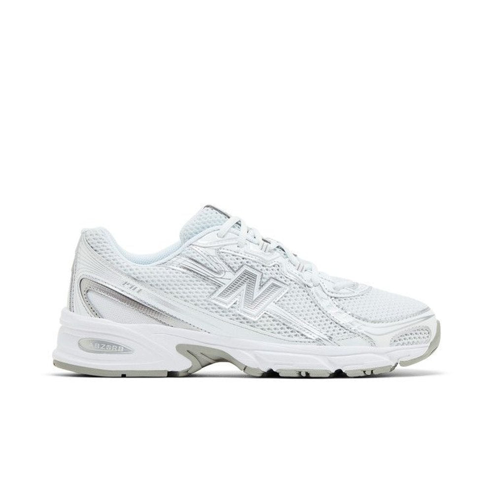 New Balance 740v2 White Silver Reflection – boční pohled | Purekickz