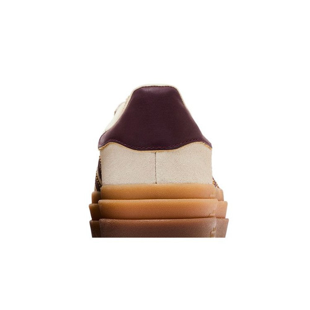 adidas Gazelle Bold Cream White Maroon (W)