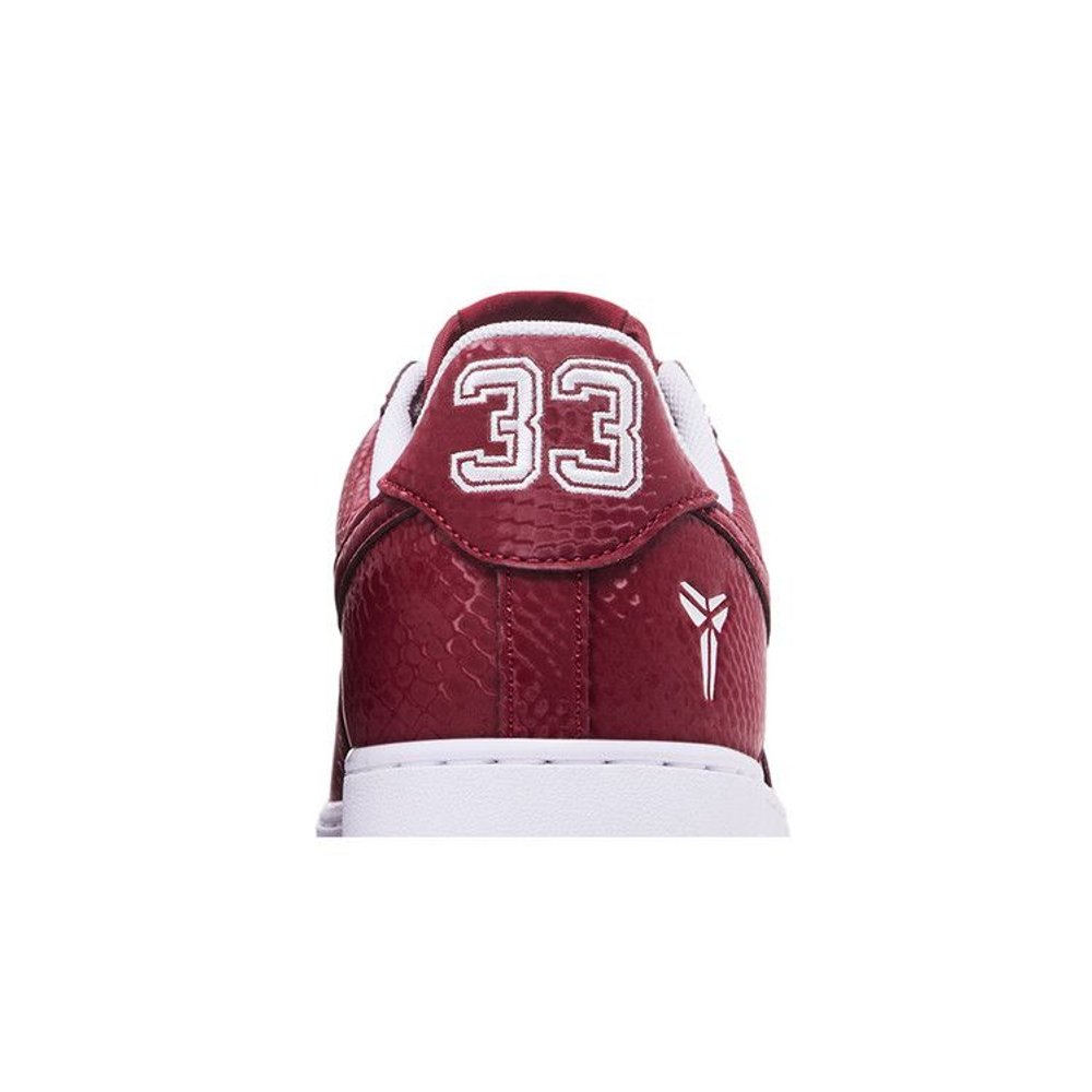Nike Air Force 1 Low Kobe Bryant Forever Lower Merion Away – detail materiálu | Purekickz