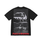 Supreme Paris Is Burning Tee Black – boční pohled | Purekickz