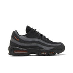 Nike Air Max 95 Black Grey Safety Orange – boční pohled | Purekickz