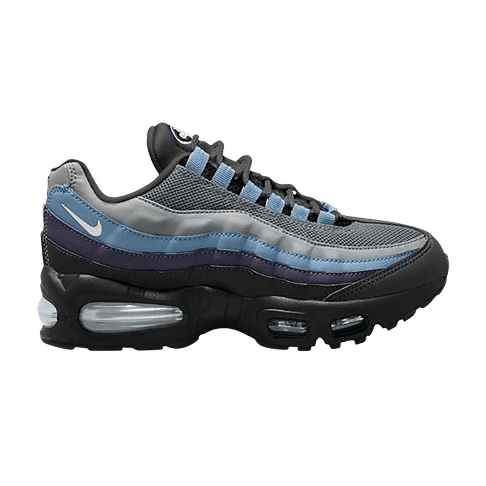 Nike Air Max 95 Black Smoke Grey Work Blue (GS) – hlavní pohled | Purekickz