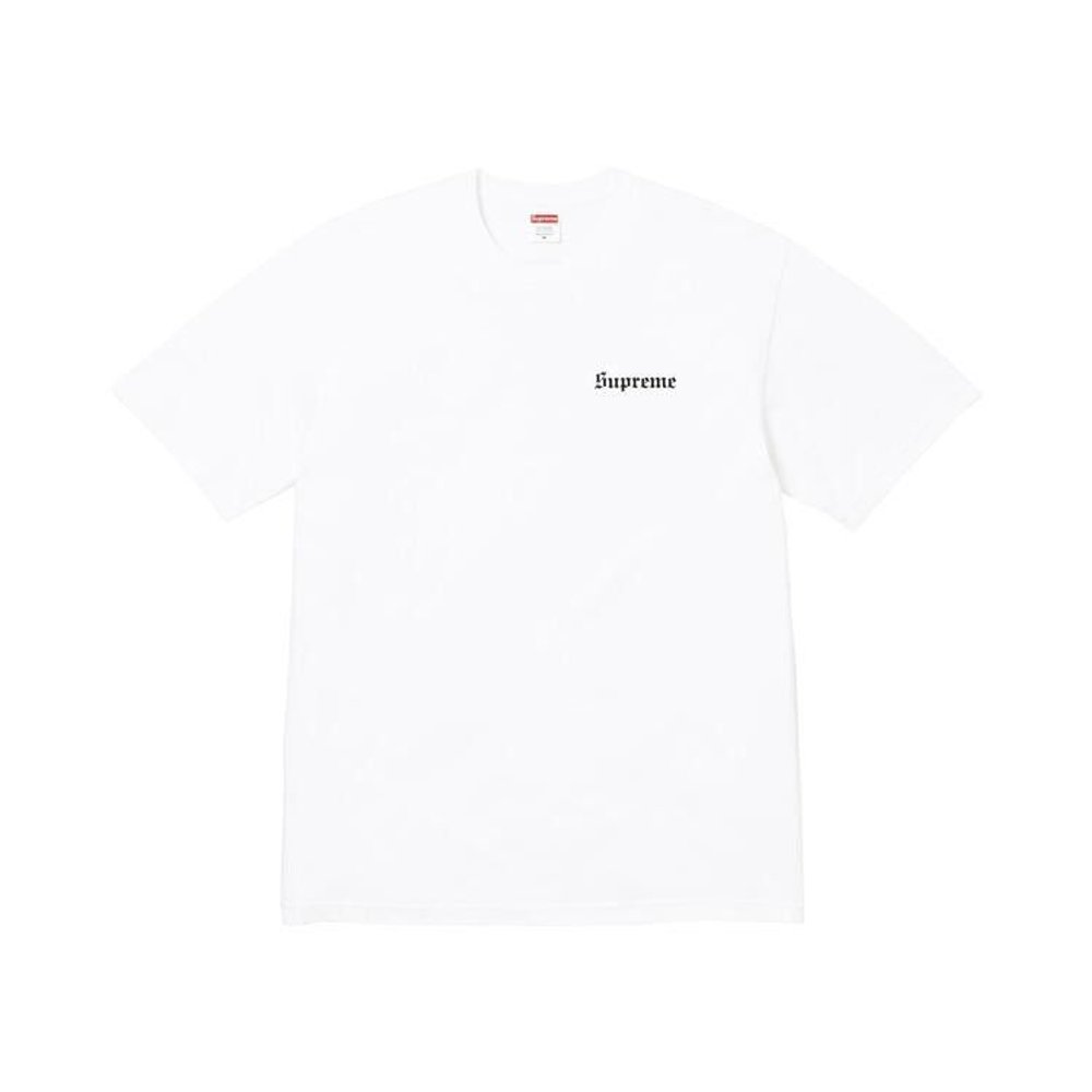 Supreme Paris Is Burning Tee White – hlavní pohled | Purekickz