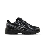 New Balance 740v2 Black Grey Silver – boční pohled | Purekickz