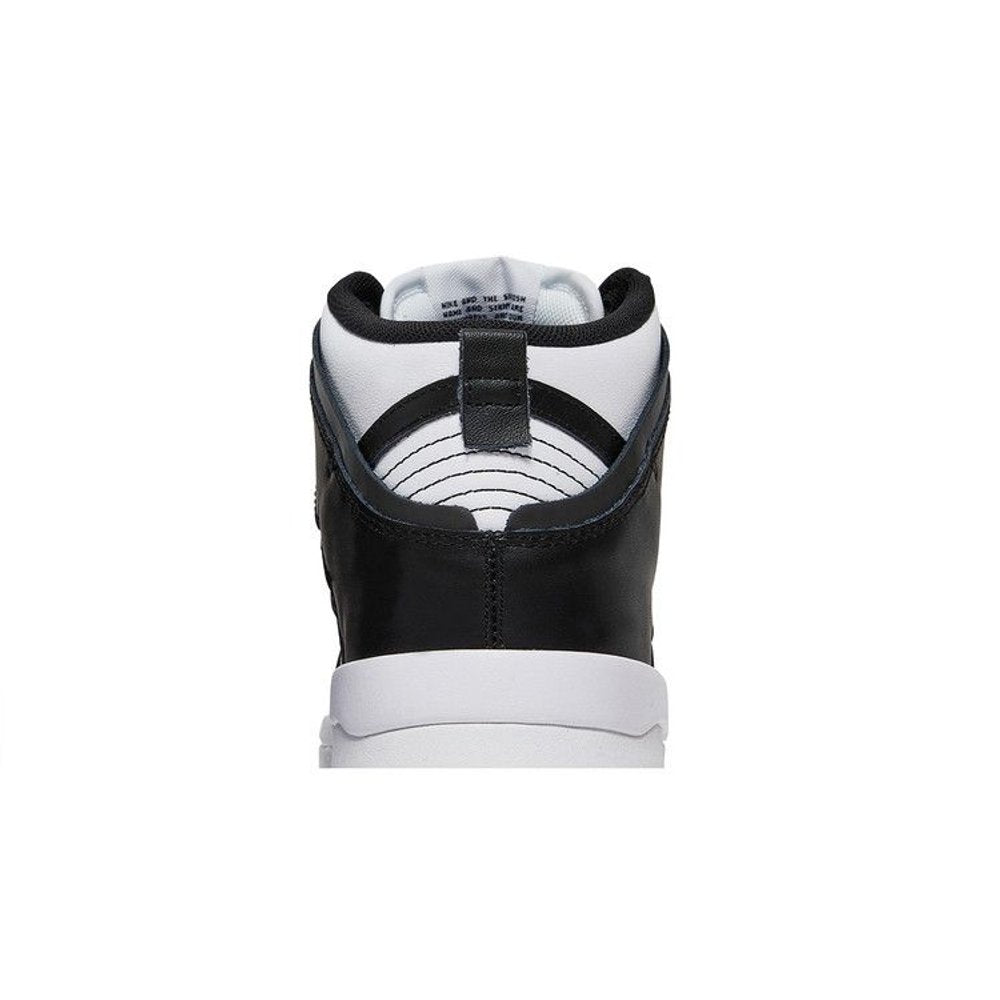 Nike Dunk High Up Panda (W) – detail materiálu | Purekickz
