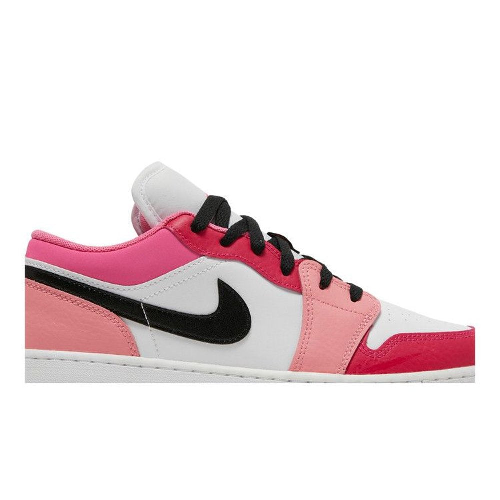 Jordan 1 Low Pink Red (GS) – detail | Purekickz
