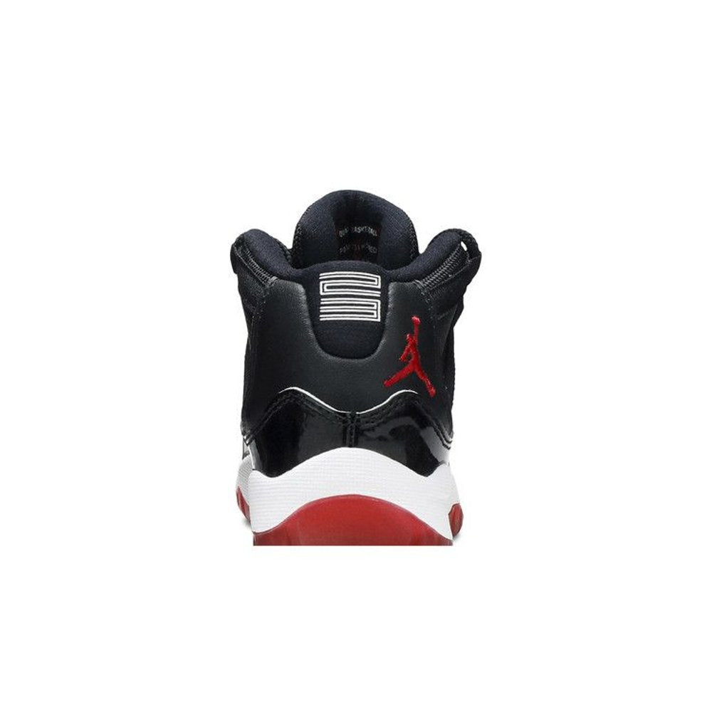 Jordan 11 Retro Playoffs Bred (2019) (PS) – detail materiálu | Purekickz