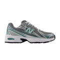 New Balance 740v2 Silver Metallic New Spruce – hlavní pohled | Purekickz