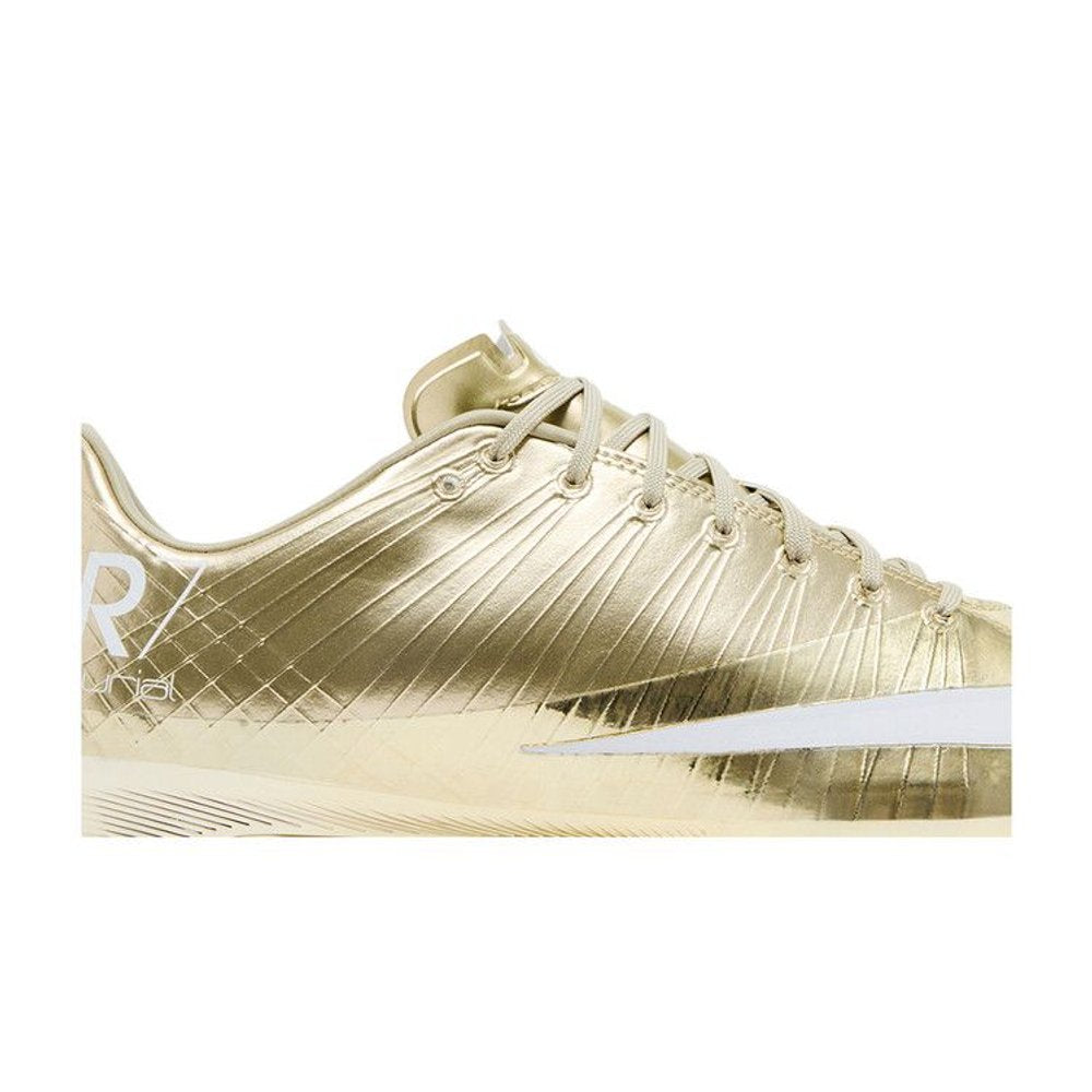 Nike Mercurial Superfly 1 RGN FG SE CR7 Metallic Gold Star – detail | Purekickz
