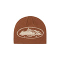 Corteiz Alcatraz Skully Brown – hlavní pohled | Purekickz