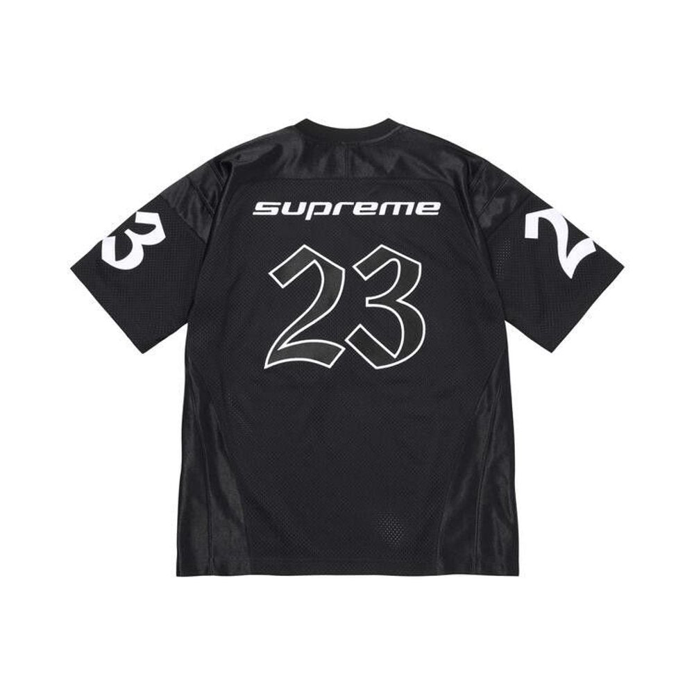 Supreme Jordan Jersey (SS26) Black – boční pohled | Purekickz