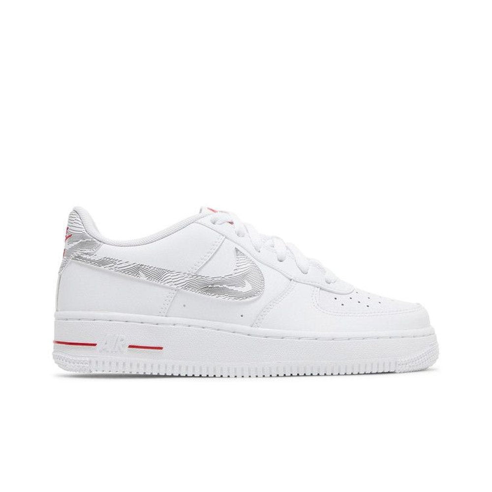 Nike Air Force 1 Low Topography Swoosh (GS) – boční pohled | Purekickz