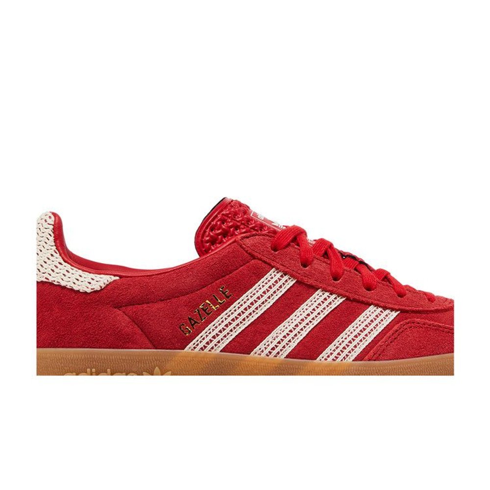 adidas Gazelle Indoor Better Scarlet Wonder White Gum (W) – detail | Purekickz