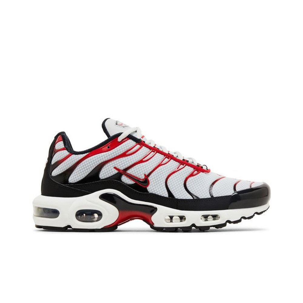 Nike Air Max Plus Pure Platinum Black University Red
