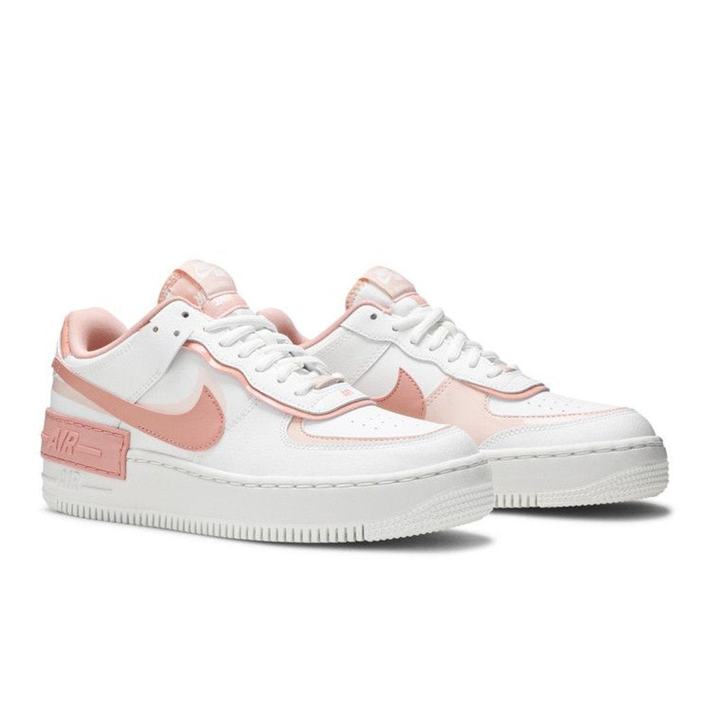 Nike Air Force 1 Low Shadow White Coral Pink (W) – lifestyle foto | Purekickz