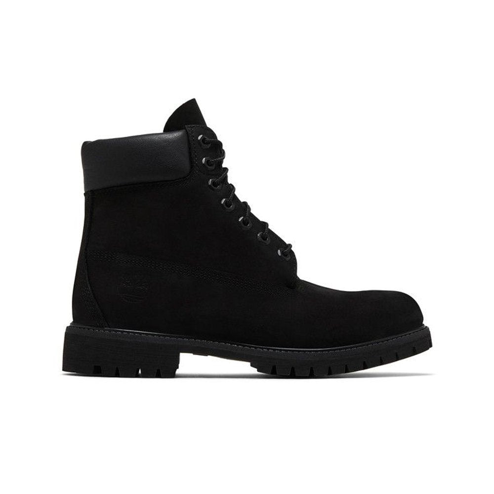 Timberland 6" Boot Black Nubuck Premium – boční pohled | Purekickz