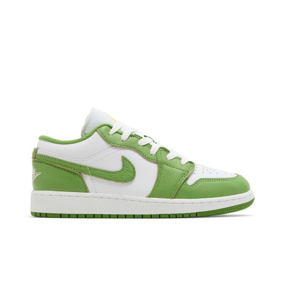 Jordan 1 Low Chlorophyll (GS) – boční pohled | Purekickz