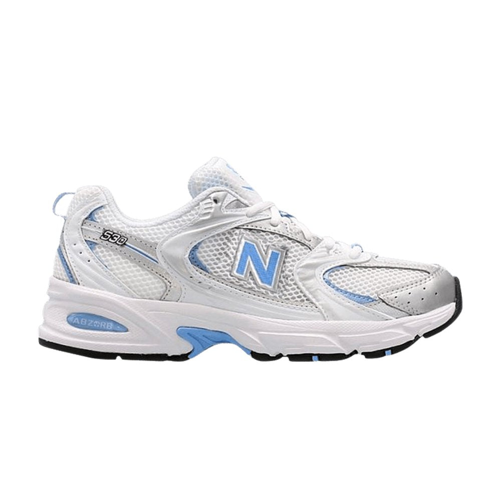New Balance 530 White Carolina Blue – hlavní pohled | Purekickz