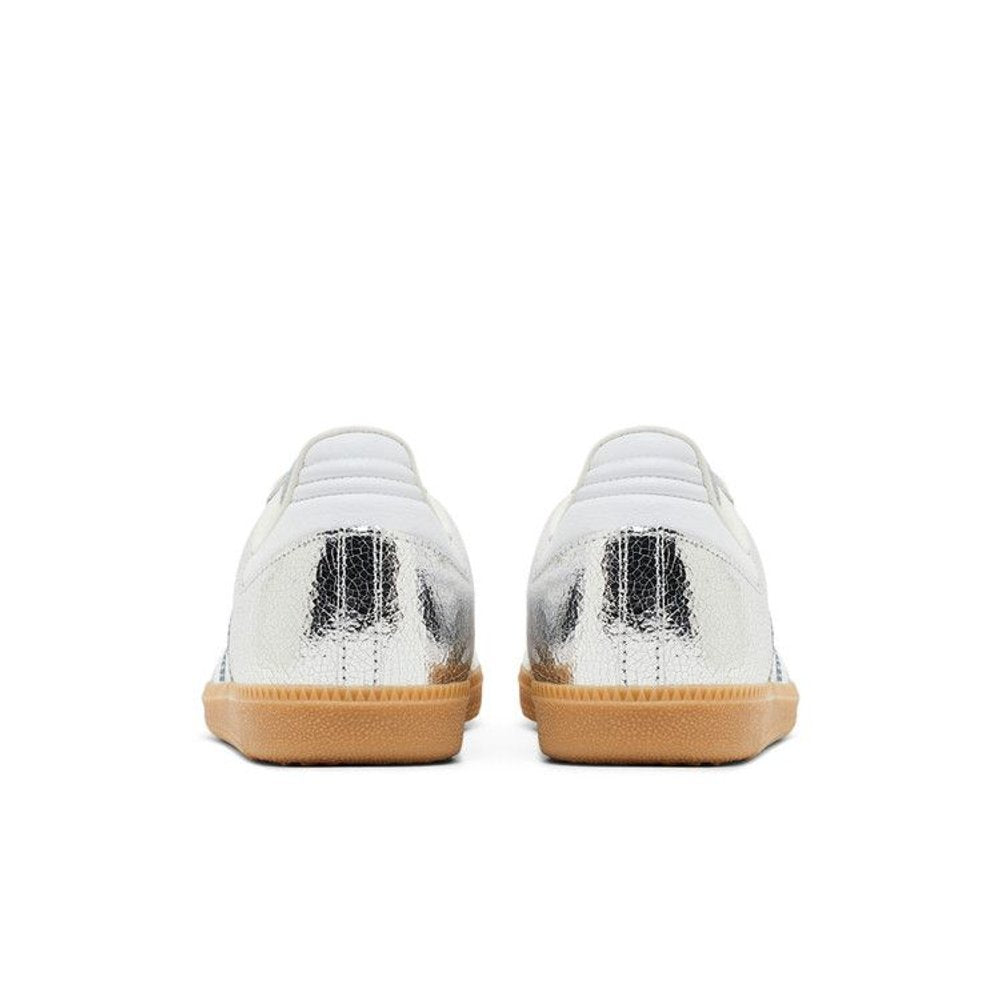 adidas Samba OG Silver Metallic Cracked Leather (W) – podrážka | Purekickz