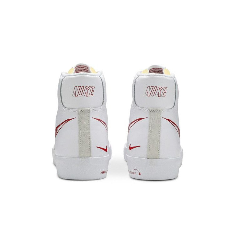 Nike Blazer Mid 77 Sketch White Red – podrážka | Purekickz