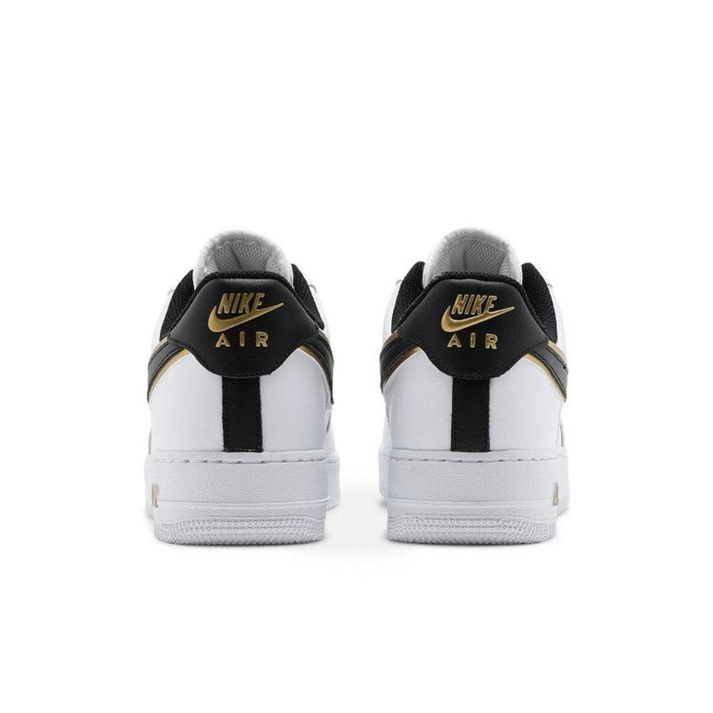 Nike Air Force 1 Low '07 LV8 Double Swoosh White Metallic Gold – podrážka | Purekickz