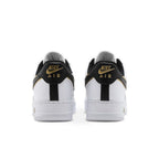 Nike Air Force 1 Low '07 LV8 Double Swoosh White Metallic Gold – podrážka | Purekickz