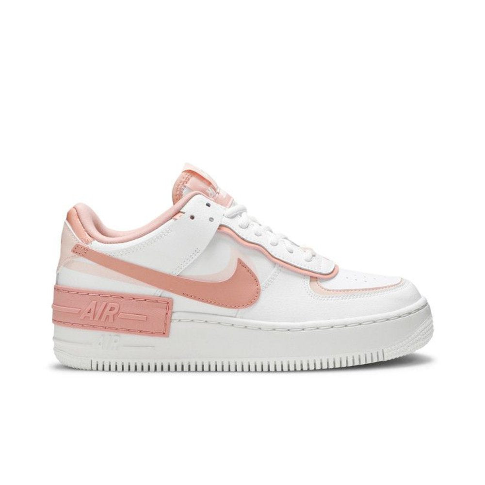 Nike Air Force 1 Low Shadow White Coral Pink (W) – boční pohled | Purekickz