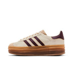 adidas Gazelle Bold Cream White Maroon (W)